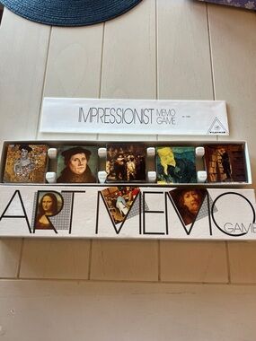 Art Memo Game Piatnik Famous Paintings Made in Austria No. 7085